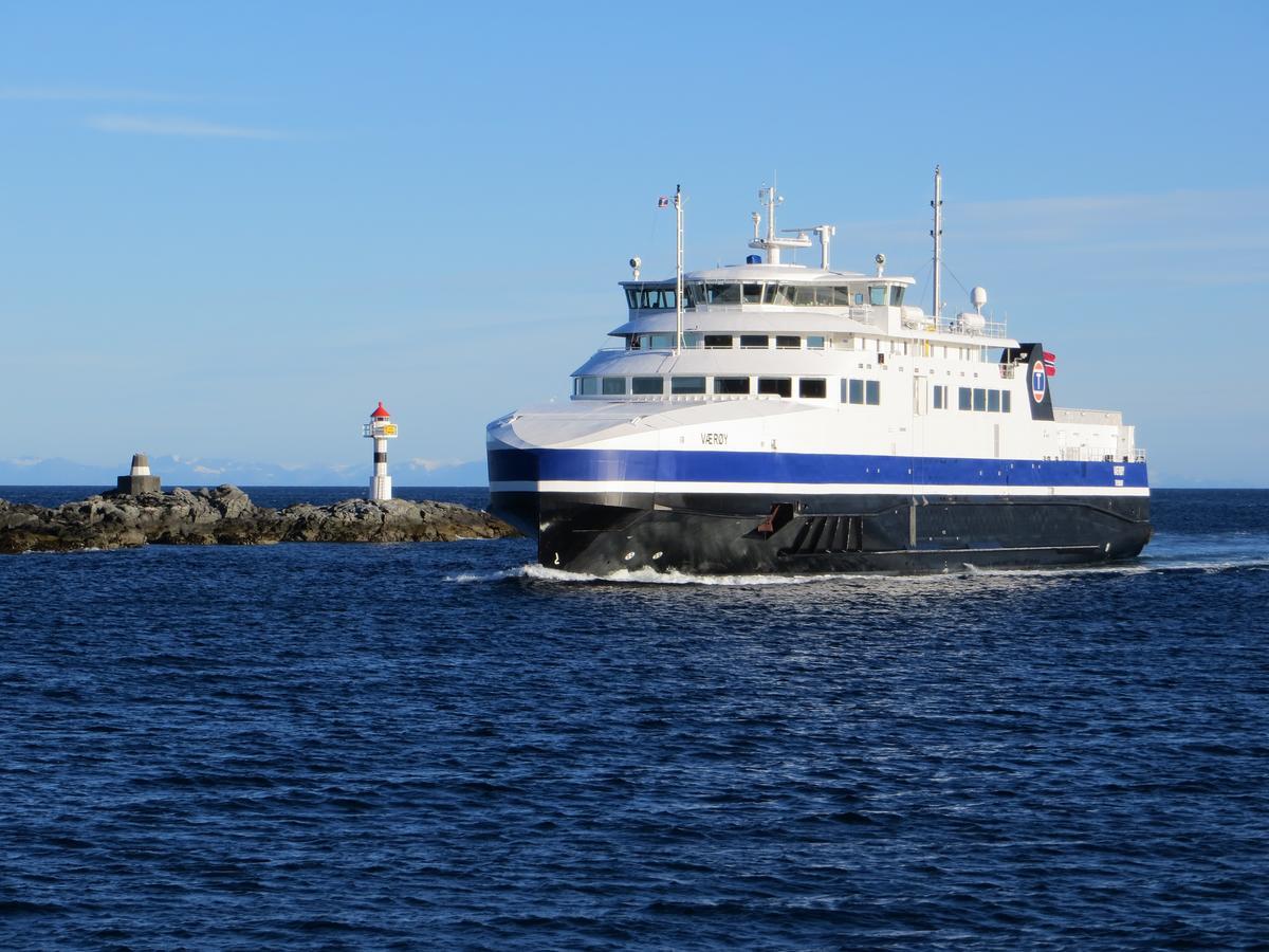 Lofoten Værøy Brygge Hotell Eksteriør bilde